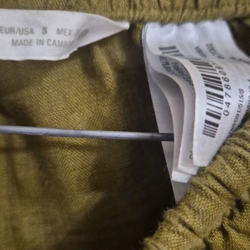 Linen pants Zara like new, size S