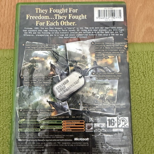 Men of Valor Xbox game