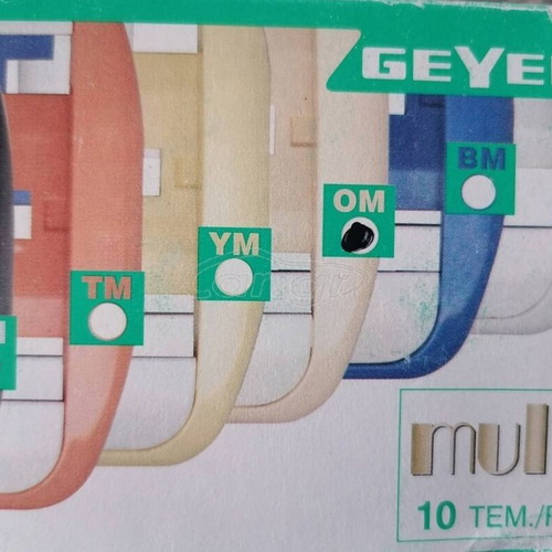 Geyer multi model switch and socket frames new, pack of 121 pieces