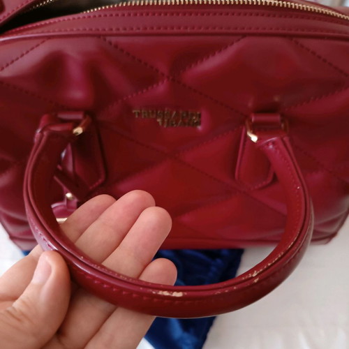 Trussardi quilted shoulder bag used in very good condition
