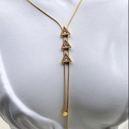 Necklace new gold color