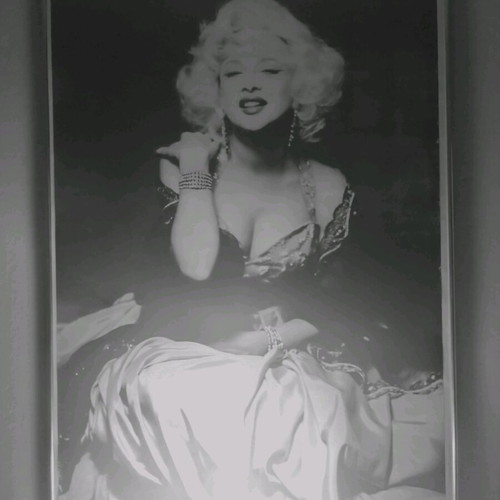 Aliki Vougiouklaki as Marilyn Monroe poster like new, rare