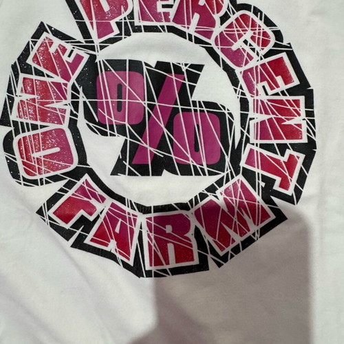 1% White T-shirt like new, size M