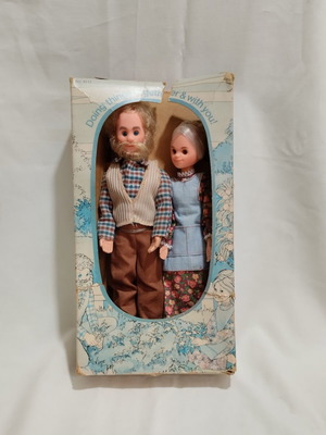 Sunshine Family Mattel Grandparents Dolls 70s like new