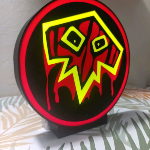WoW Shaman Emblem Gaming Lamp new, OG logo