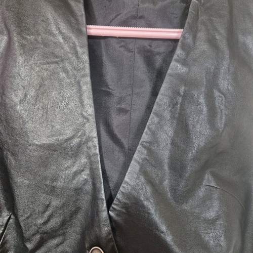 BeYou leather vest new, black size S