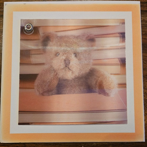 Neutral greeting card with 3D cover new