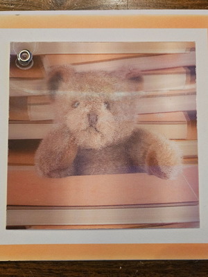 Neutral greeting card with 3D cover new