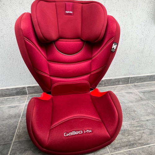 Inglesina Galileo I-Fix car seat used 15–36kg red-burgundy
