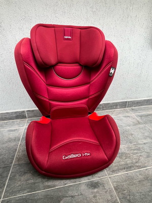 Inglesina Galileo I-Fix car seat used 15–36kg red-burgundy
