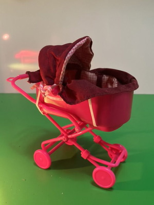 Barbie baby stroller