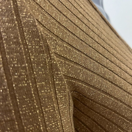 BSB gold women's top like new, size S with glitter