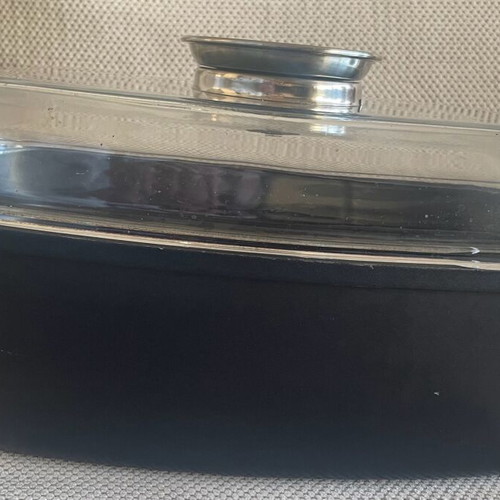 Bergner Roaster with Glass Lid used