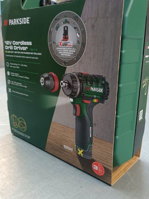 Parkside 12V cordless drill driver 2 in 1 new