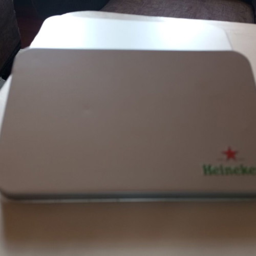 Heineken collectible game set new with metal case