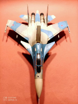 Μοντέλο Su-27D 1/72 καινούργιο, ναυτική έκδοση με ακρυλικά χρώματα