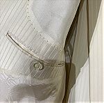  Pierre Cardin κοστούμι σπασμένο λευκο Νο 48