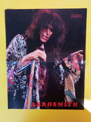 Αφίσα Aerosmith Hadaway μεταχειρισμένη, σε άριστη κατάσταση