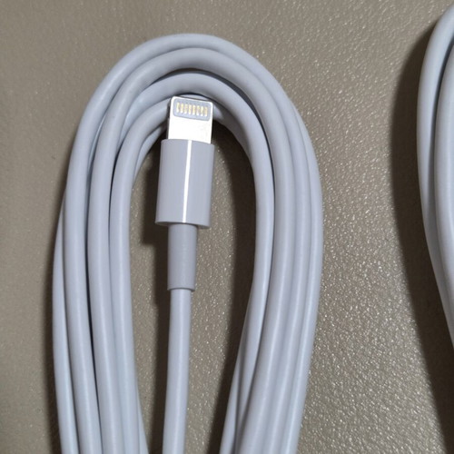 USB to Lightning cables, pack of 5, white for Apple devices
