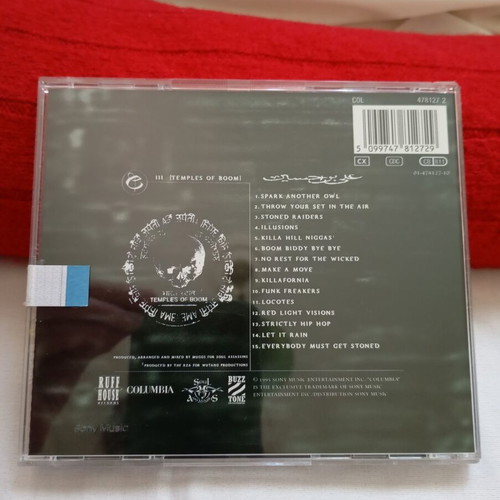 Cypress Hill III: Temples of Boom CD album, 1995