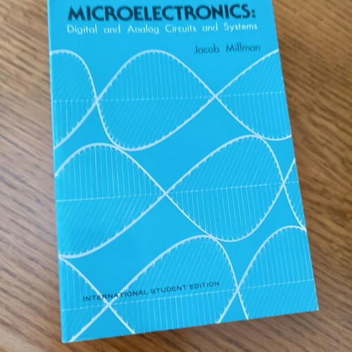 Microelectronics Digital and Analog Circuits and Systems book like new