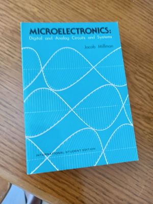 Microelectronics Digital and Analog Circuits and Systems book like new