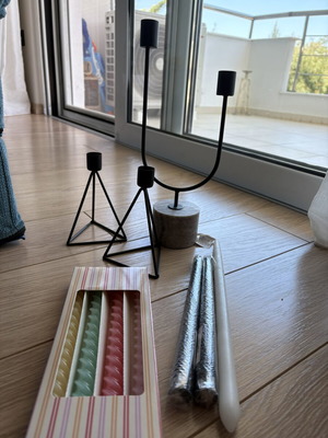 Candlesticks and candles new