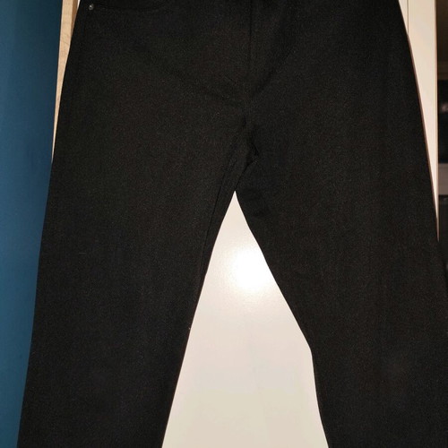 Black elastic pants medium used