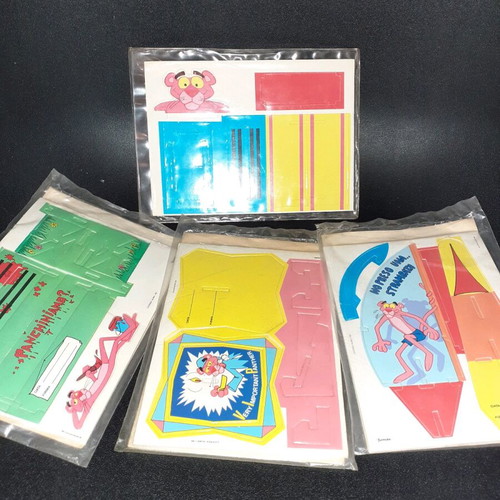 Pink Panther four crafts new, pack