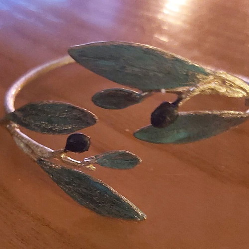 KALLIOPE brass bracelet like new, women's