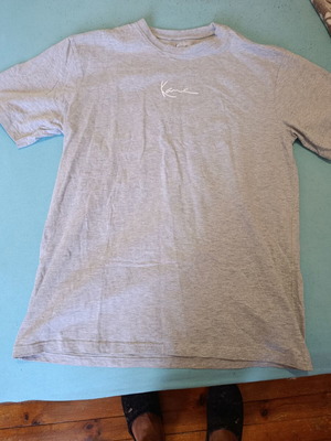 Karl Kani men's t-shirt gray melange size M like new