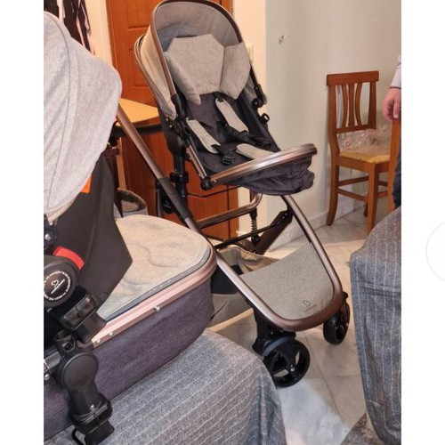 Genius 3-in-1 stroller with isofix used in good condition