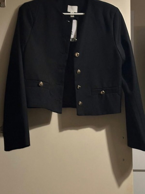 H&M black jacket XS