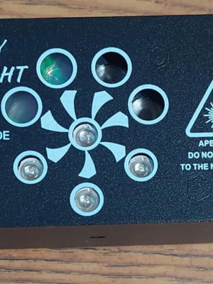 Disco lights new with strobe projector and 240 effect modes