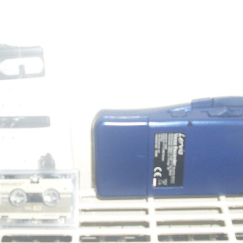 Lervia KH4111 journalistic cassette recorder new with microcassette