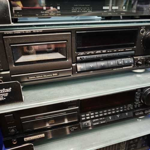 Technics RS-BX707 cassette deck used, 3 heads, made in Japan