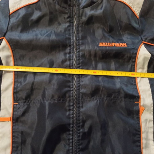 Reversible jacket for boy 12 years used, blue multicolor