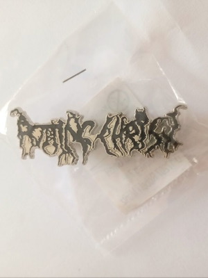 Rotting Christ Pin new, silver color