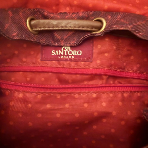 Santoro London Gorjuss Backpack like new, red