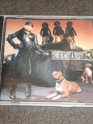 Missy Elliott This Is Not A Test! CD album used hip hop