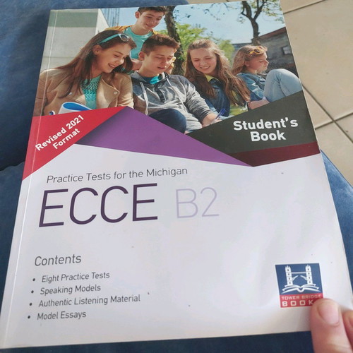 English Book Practice Tests for Michigan ECCE B2 like new
