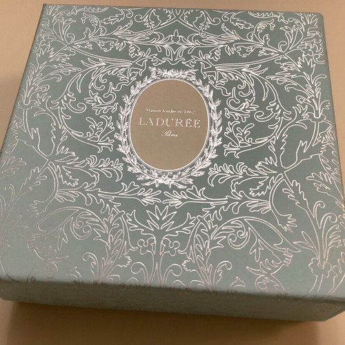 Ladurée Paris Small Square Box like new