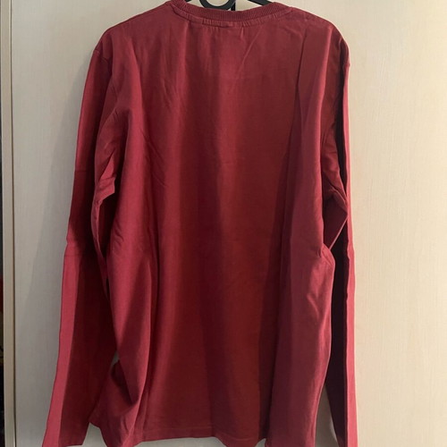 Jack & Jones long red blouse like new, size L
