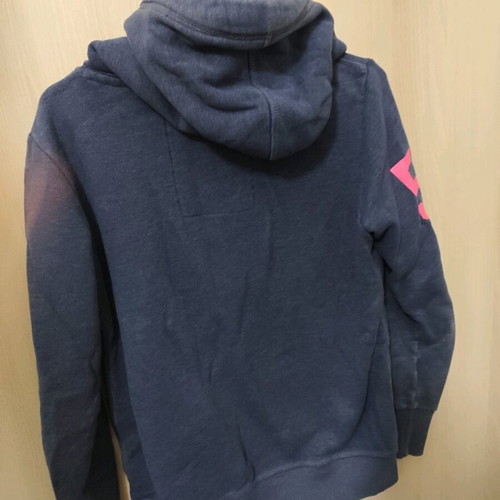 Superdry sweatshirt medium used, blue, warm and thick