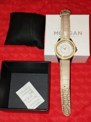 Morgan women's watch like new, beige