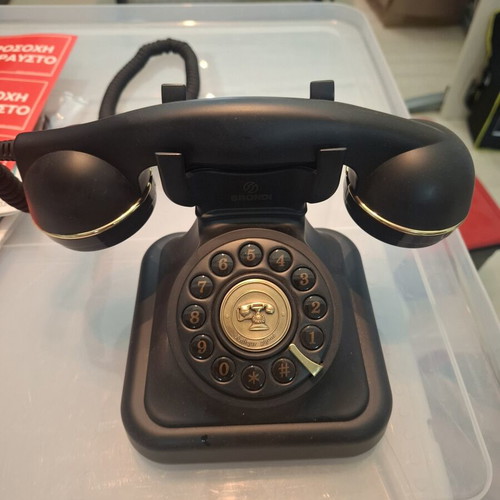 Brondi Vintage 20 black wired phone like new
