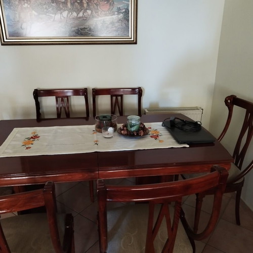Vintage dining table and coffee table used