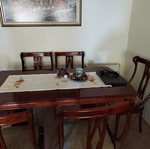 Vintage dining table and coffee table used