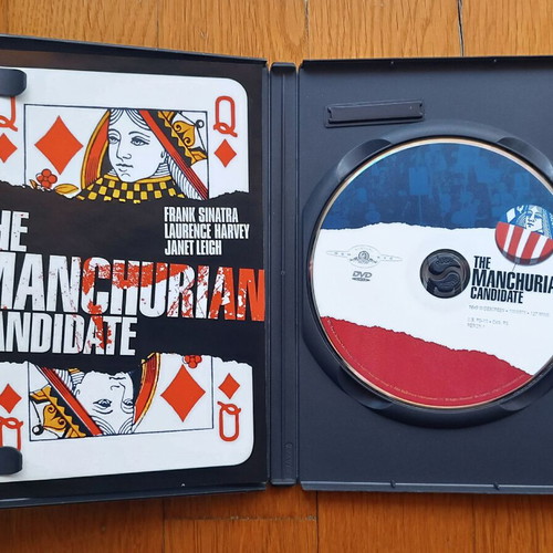 The Manchurian Candidate DVD μεταχειρισμένο, δράμα, θρίλερ χωρίς ελληνικούς υπότιτλους