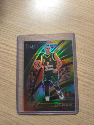 Panini Select EuroLeague Κάρτα Kostas Sloukas Courtside Tie-Dye 2025-26 Καινούργια